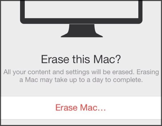 Erase this Mac